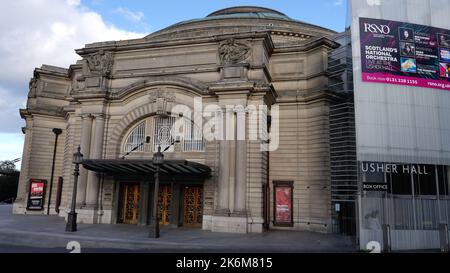 Huissier Hall dans la ville d'Édimbourg - EDIMBOURG, ÉCOSSE - 04 OCTOBRE 2022 Banque D'Images