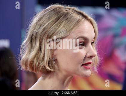 14 octobre 2022 - Londres, Angleterre, Royaume-Uni - Carey Mulligan participe au gala de tête du BFI London film Festival 66th - « She Said » International Premiere Banque D'Images