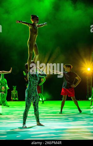 Brentwood, Royaume-Uni. 15th octobre 2022. Brentwood Essex 15th oct 2022 Festival de gymnastique de Londres, crédit: Ian Davidson/Alay Live News Banque D'Images