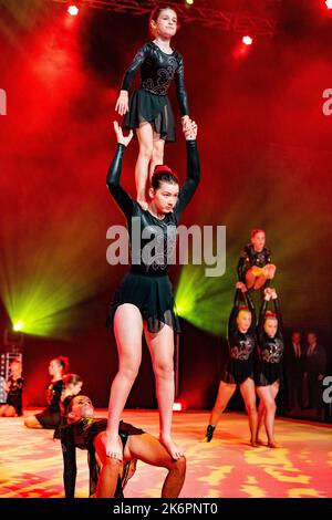 Brentwood Essex 15th oct 2022 Festival de gymnastique de Londres, crédit: Ian Davidson/Alay Live News Banque D'Images