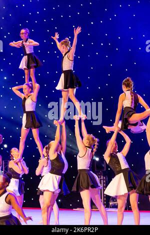 Brentwood Essex 15th oct 2022 Festival de gymnastique de Londres, crédit: Ian Davidson/Alay Live News Banque D'Images