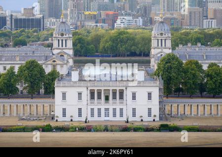 La maison de la Reine à Greenwich est l'une des plus intéressantes maison de la Reine est une ancienne résidence royale construite entre 1616 et 1635 à Greenwich, Banque D'Images