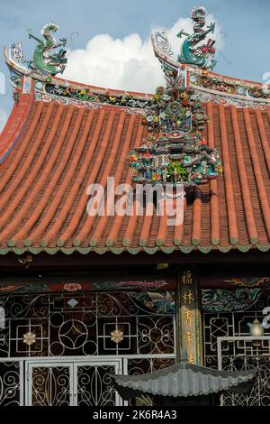 George Town, Malaisie - octobre 2022 : vues de la déesse de la Miséricorde Temple Penang, l'un des plus anciens temples chinois de Penang. Banque D'Images