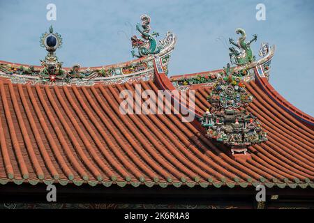 George Town, Malaisie - octobre 2022 : vues de la déesse de la Miséricorde Temple Penang, l'un des plus anciens temples chinois de Penang. Banque D'Images