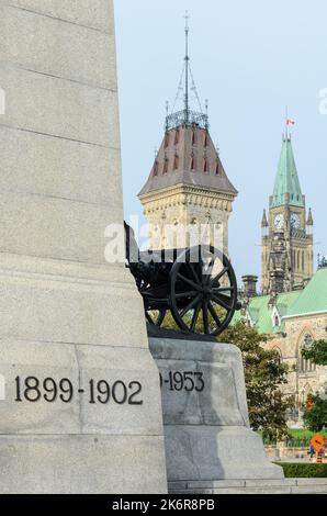 Le Monument commémoratif de guerre du Canada à Ottawa, Ontario, Canada Banque D'Images