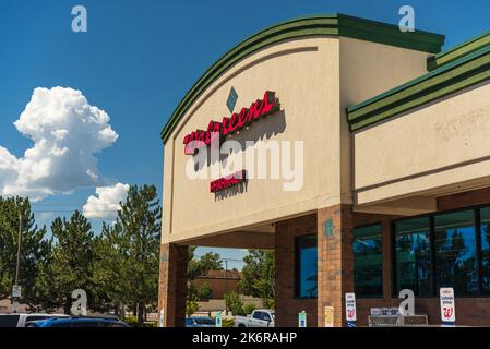 FLAGSTAFF, AZ -2 SEPTEMBRE 2022 : magasin Walgreens à Flagstaff, Arizona Banque D'Images