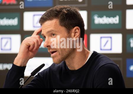 Francfort, Hesse, Allemagne. 15th octobre 2022. Dans le match Eintracht Frankfurt contre Bayer Leverkusen Bundesliga au parc de la Deutsche Bank à Francfort, en Allemagne, sur 15 octobre 2022. (Credit image: © Kai Dambach/ZUMA Press Wire) Credit: ZUMA Press, Inc./Alamy Live News Banque D'Images