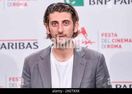 Pietro Castellitto assiste au photocall du film Rapiniamo il Duce lors du Festival du film de Rome 17th à l'Auditorium Parco Della Musica sur 15 octobre 2022 à Rome, Italie. Photo Andrea Staccioli / Insidefoto Banque D'Images