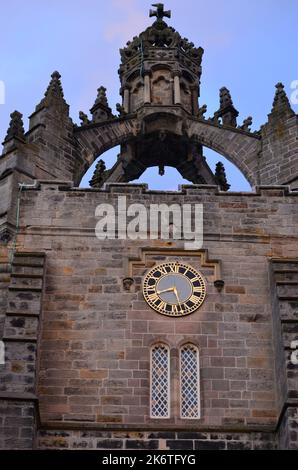 King's College à Old Aberdeen, Écosse Banque D'Images