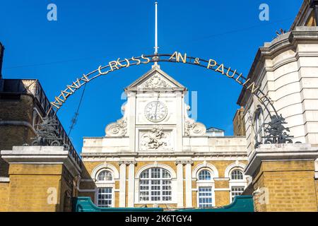 Ancien bâtiment de la brasserie Albion, Whitechapel Road, Whitechapel, London Borough of Tower Hamlets, Greater London, Angleterre, Royaume-Uni Banque D'Images