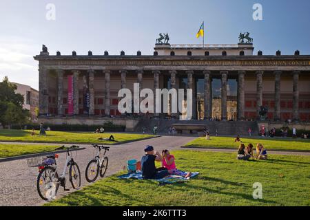 Musée de Lustgarten et Altes, collections d'antiquités classiques des Musées nationaux de Berlin, Ile aux Musées, Berlin, Allemagne Banque D'Images