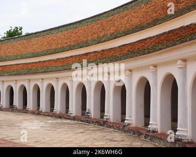 Couloir courbé de Phra Prathomchedi. La plus grande Pogoda dans le passé de la Thaïlande Histoire.Nakhon pathom, Thaïlande, 8th mai.2022. Banque D'Images
