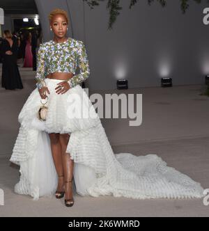 Thuso Mbedu arrive au deuxième Gala annuel du Musée de l'Académie qui a eu lieu au Musée du mouvement de l'Académie à Los Angeles, CA sur 15 octobre 2022. © OConnor / AFF-USA.com Banque D'Images