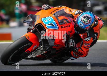Phillip Island, Australie. 15th octobre 2022. Qualification Animoca Brands Grand Prix australien de MotoGP au circuit de Phillip Island. 15 octobre 2022 en photo : Australie Remy Gardner Clasificacion del Gran Premio de MotoGP de Australia en el Circuito Internacional de Phillip Island. 15 de Octubre de 2022 POOL/ MotoGP.com/Cordon les images de presse seront à usage éditorial uniquement. Crédit obligatoire: © motogp.com crédit: CORMON PRESSE/Alay Live News Banque D'Images