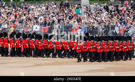 The Colonel's Review, Trooping the Color, Londres, Angleterre, Royaume-Uni Banque D'Images