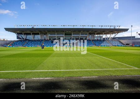 Manchester, Royaume-Uni. 15th octobre 2022. Vue générale du campus Etihad lors du match de la Super League féminine de Barclays FA entre Manchester City et Leicester City au stade Academy, Manchester, le samedi 15th octobre 2022. (Crédit : Mike Morese | MI News) crédit : MI News & Sport /Alay Live News Banque D'Images