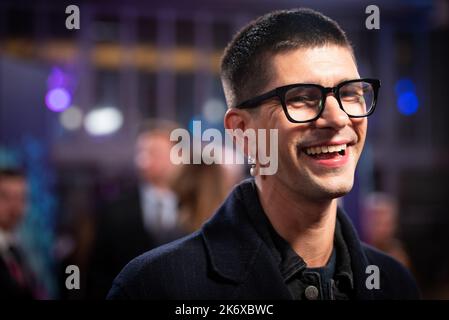 Londres, Royaume-Uni. 12th octobre 2022. Ben Whishaw assiste à la première britannique de « Women Talking » lors du BFI London film Festival 66th au Royal Festival Hall. Crédit : SOPA Images Limited/Alamy Live News Banque D'Images