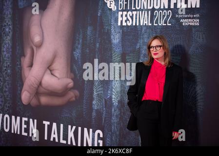 Sarah Polley participe à la première britannique de « Women Talking » lors du BFI London film Festival 66th au Royal Festival Hall. (Photo de Loredana Sangiuliano / SOPA Images/Sipa USA) Banque D'Images
