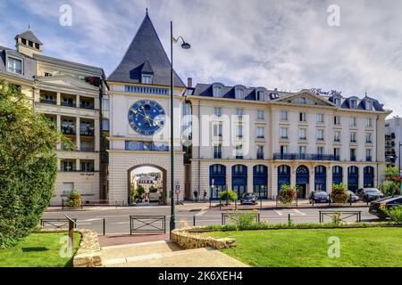 Le Plessis-Robinson, neue traditionelle Architektur, Hôtel // le Plessis-Robinson, Nouvelle architecture traditionnelle, Hôtel Banque D'Images