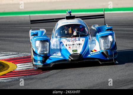 21 KAISER Matthias (lie), LAURENT Thomas (fra), DE WILDE Ugo (bel), Muhlner Motorsport, Oreca 07 - Gibson, action pendant les 4 heures de Portimao 2022, 6th tour de la série européenne le Mans 2022 sur le circuit international de l'Algarve de 23 septembre à 25, à Portimao, Portugal - photo : Joao Filipe/DPPI/LiveMedia Banque D'Images