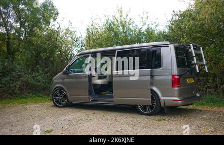 Volkswagen T6 transporter Campervan Banque D'Images