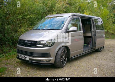 Volkswagen T6 transporter Campervan Banque D'Images