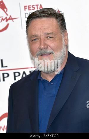 Rome, Italie. 16th octobre 2022. ROME, ITALIE - OCTOBRE 16 : le directeur Russell Crowe assiste au photocall du 'Poker face' lors du Festival du film de Rome 17th à l'Auditorium Parco Della Musica on 16 octobre 2022 à Rome, Italie. Credit: dpa/Alay Live News Banque D'Images