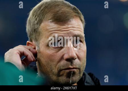 Coach Frank KRAMER (GE), portrait, portrait, portrait, gros plan, Football 1st Bundesliga, 10th match day, FC Schalke 04 (GE) - TSG 1899 Hoffenheim (1899) 0: 3, on 15 octobre 2022 à Gelsenkirchen/Allemagne . © Banque D'Images