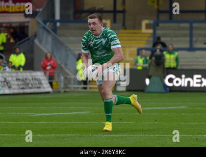 Leeds, Royaume-Uni. 16th octobre 2022. Jamaïque V Irlande: Coupe du monde de rugby à XV Headingley, Leeds, West Yorkshire lors de la coupe du monde de rugby 2021 groupe C match entre la Jamaïque V Irlande au stade Headingley, Leeds on 16 octobre 2022 . ( Credit: Craig Cresswell/Alay Live News Credit: Craig Cresswell/Alay Live News Banque D'Images