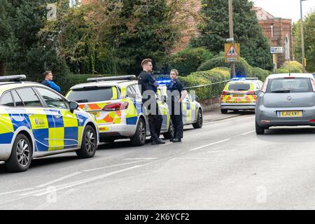 Brentwood Essex, Royaume-Uni. 16th octobre 2022. Incident majeur de la police d'Essex Eastfield Road Brentwood Essex. La police d'Essex a été approchée pour commentaire crédit: Ian Davidson/Alay Live News Banque D'Images