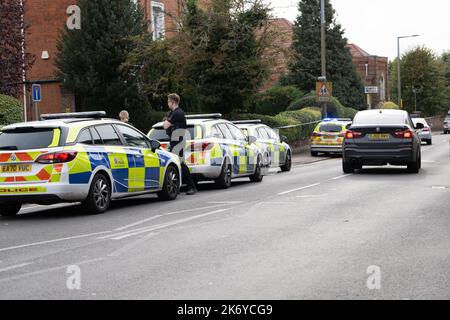 Brentwood Essex, Royaume-Uni. 16th octobre 2022. Incident majeur de la police d'Essex Eastfield Road Brentwood Essex. La police d'Essex a été approchée pour commentaire crédit: Ian Davidson/Alay Live News Banque D'Images