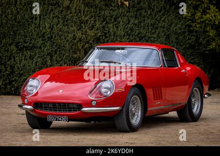 1966 Ferrari 275 GTB/C par Scaglietti ‘OGU 743D’ exposé au salon automobile Concours d’Elégance qui s’est tenu au Palais de Blenheim le 4th septembre 2022 Banque D'Images