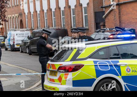 Brentwood Essex, Royaume-Uni. 16th octobre 2022. Incident majeur de la police d'Essex Eastfield Road Brentwood Essex. La police d'Essex a été approchée pour commentaire crédit: Ian Davidson/Alay Live News Banque D'Images