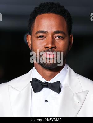 LOS ANGELES, CALIFORNIE, États-Unis - OCTOBRE 15 : Jay Ellis arrive au Gala annuel des images du Musée du mouvement de l'Académie 2nd présenté par Rolex au Musée du mouvement de l'Académie sur 15 octobre 2022 à Los Angeles, Californie, États-Unis. (Photo de Xavier Collin/image Press Agency) Banque D'Images