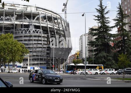 Stade Santiago Bernabeu avant le match du Real Madrid contre Barcelone - El Clasico Banque D'Images