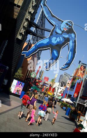 ÉTATS-UNIS. Californie. Los Angeles. Hollywood. Chaque année, les studios Universal accueillent 5 millions de visiteurs qui viennent voir certaines attractions su Banque D'Images