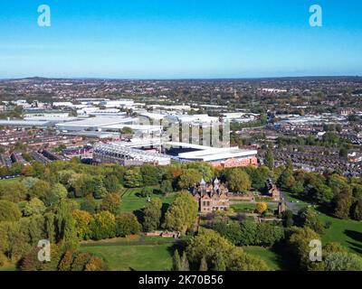 Birmingham, Royaume-Uni. 16th octobre 2022. Vue aérienne de Villa Park pendant le match Premier League Aston Villa vs Chelsea à Villa Park, Birmingham, Royaume-Uni. 16th octobre 2022. (Photo de Phil Bryan/News Images) crédit: News Images LTD/Alay Live News Banque D'Images