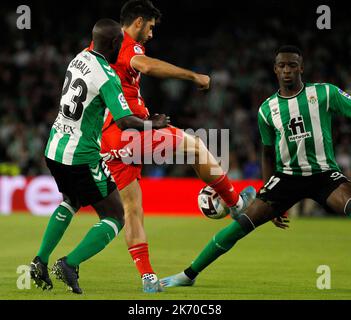 Séville, Espagne. 16th octobre 2022. Match de football espagnol la Liga Betis vs Almeria au stade Benito Villamarin, Séville 16 octobre 2022 900/Cordin Press Credit: CORDIN PRESS/Alay Live News Banque D'Images