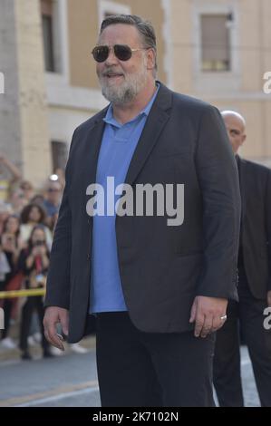 Rome, Italie. 15th octobre 2022. Russell Crowe assiste au tapis rouge de Russell Crowe à Alice Nella Città lors du Festival du film de Rome 17th à l'Auditorium della Conciliazione, samedi, 15 octobre 2022 à Rome, Italie. Photo de Rocco Spaziani/UPI crédit: UPI/Alay Live News Banque D'Images