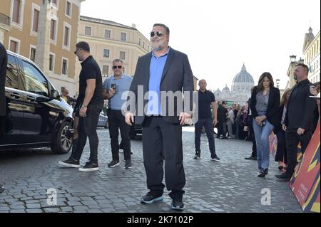 Rome, Italie. 15th octobre 2022. Russell Crowe assiste au tapis rouge de Russell Crowe à Alice Nella Città lors du Festival du film de Rome 17th à l'Auditorium della Conciliazione, samedi, 15 octobre 2022 à Rome, Italie. Photo de Rocco Spaziani/UPI crédit: UPI/Alay Live News Banque D'Images
