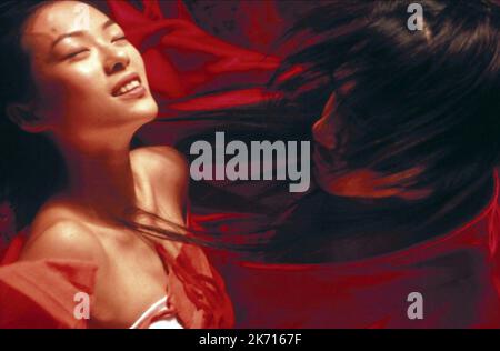 ZIYI ZHANG, TONY LEUNG CHIU WAI, héros, 2002 Banque D'Images