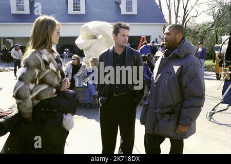 ELIZABETH HURLEY, Matthew Perry, REGINALD HUDLIN, SERVING SARA, 2002 Banque D'Images