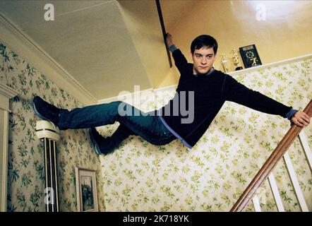 TOBEY MAGUIRE, SPIDER-MAN, 2002 Banque D'Images
