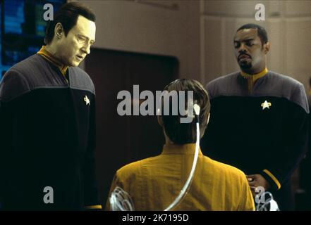 BRENT SPINER, LEVAR BURTON, Star Trek : Nemesis, 2002 Banque D'Images