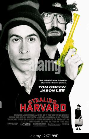 JASON LEE, Tom Green, le vol de Harvard, 2002 Banque D'Images