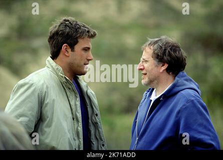 BEN AFFLECK, PHIL ALDEN ROBINSON, LA SOMME DE TOUTES LES PEURS, 2002 Banque D'Images