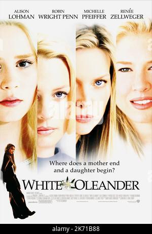 ALISON LOHMAN, Robin Wright Penn, Michelle Pfeiffer, Renée Zellweger, WHITE OLEANDER, 2002 Banque D'Images