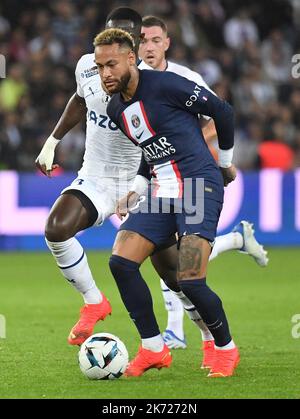 Paris, France. 16th octobre 2022. Lors de la Ligue 1, Uber Eats Match Paris Saint-Germain v Olympique de Marseille au stade du Parc des Princes sur 16 octobre 2022 à Paris, France. Photo de Christian Liewig/ABACAPRESS.COM crédit: Abaca Press/Alay Live News Banque D'Images