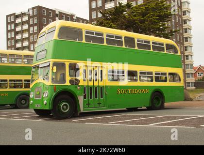 Bus Leyland Titan Banque D'Images