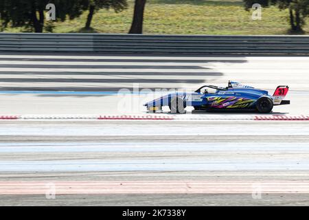 Championnat de France F4 Paul Ricard, le Castellet, FRANCE, 16/10/2022 Florent 'MrCrash' B. Banque D'Images